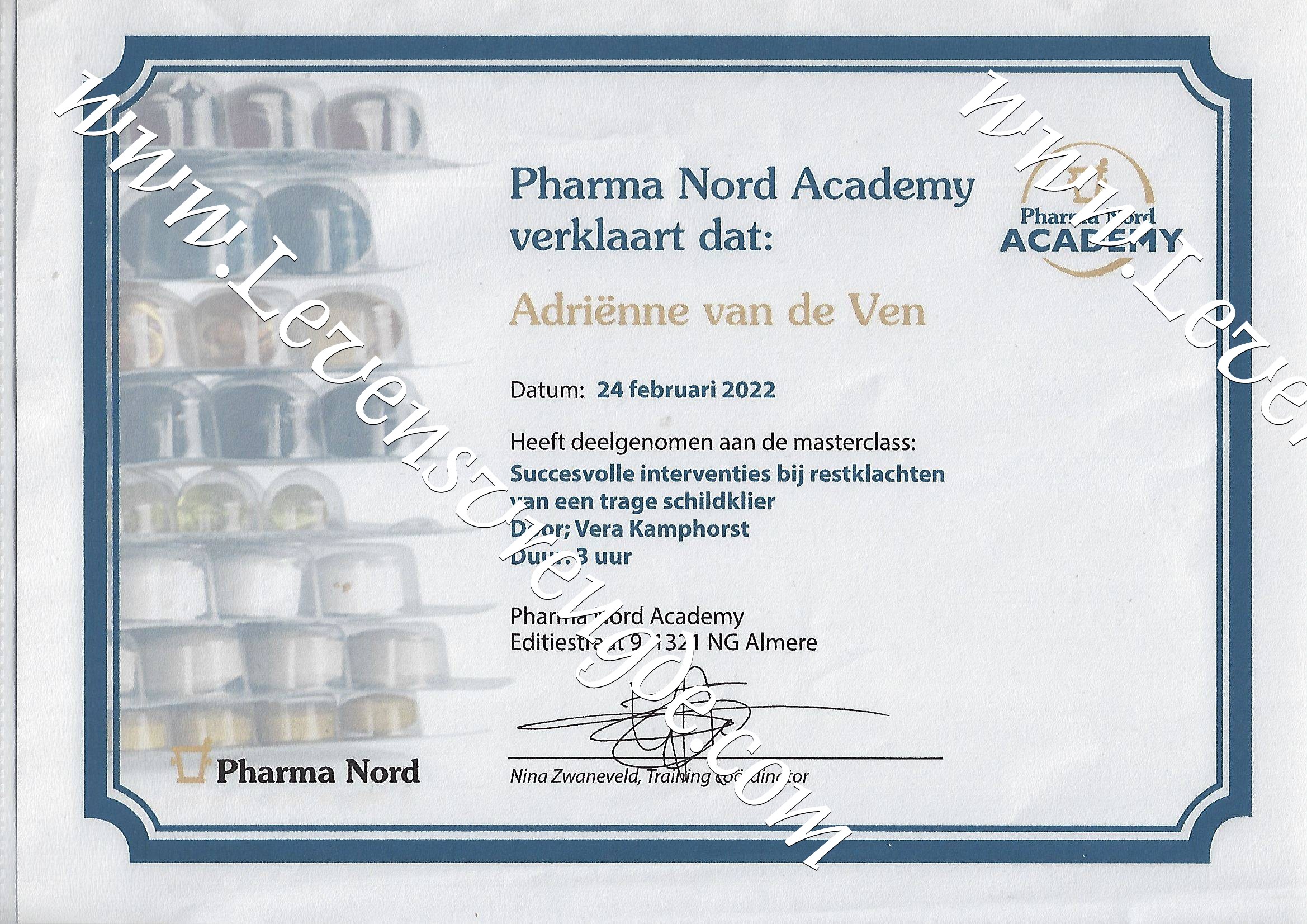 Masterclass Succesvolle interventies bij restklachten trage schildklier